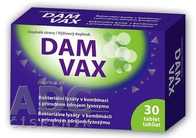 JULAMEDIC s.r.o. DAMVAX tablety rozpustné v ústech 1x30 ks