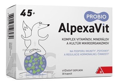 Global Pharma CM Sp. z o.o. AlpexaVit PROBIO 45+ cps 1x30 ks