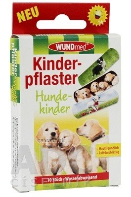 WUNDmed GmbH & Co. KG WUNDmed Flexibilní náplast pro děti Pejsci 1x10 ks