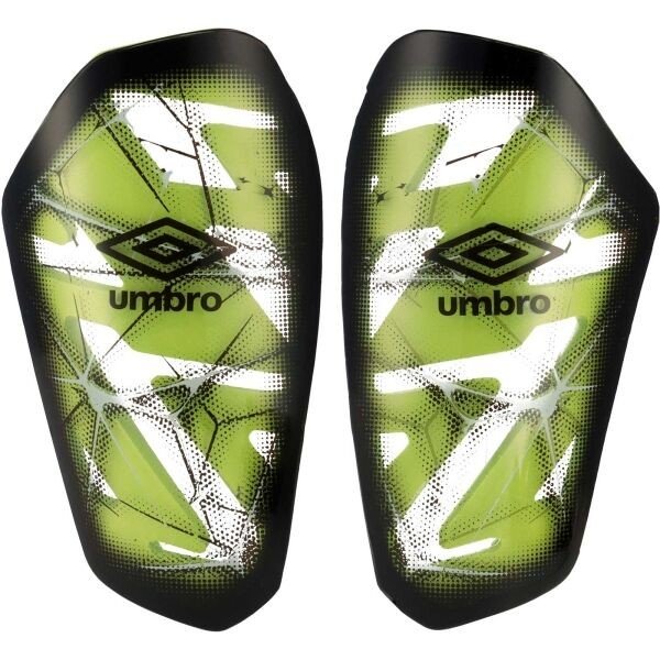 Umbro NEO PRO TECTA Fotbalové chrániče, zelená, velikost M