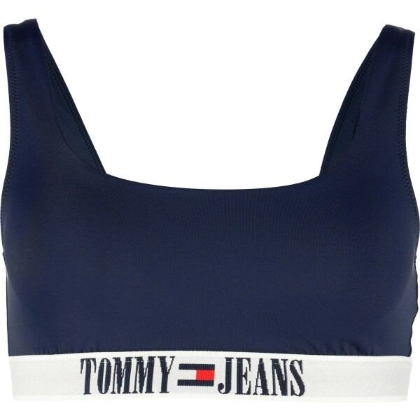 Tommy Hilfiger TJ ARCHIVE-BRALETTE Dámský vrchní díl plavek, tmavě modrá, velikost S