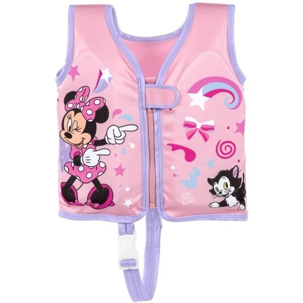 Bestway FABRIC SWIM KIDS VEST S/M Dívčí plavecká vesta, růžová, velikost UNI