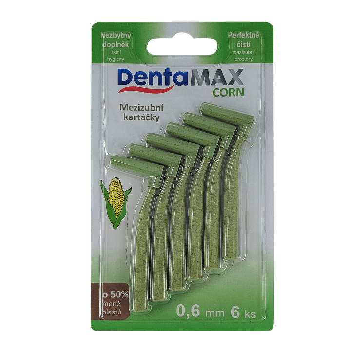 DentaMax Corn Mezizubní kartáčky 0,6mm 6ks