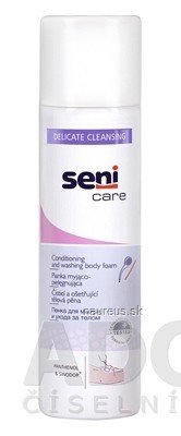 Torunskie Zaklady Materialow Opatrunkowych S.A. Seni Care Čistící pěna ve spreji na tělo, jemné čištění 1x500 ml 500 ml