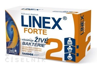 LEK Pharmaceuticals d.d. LINEX forte cps 1x28 ks 28 ks