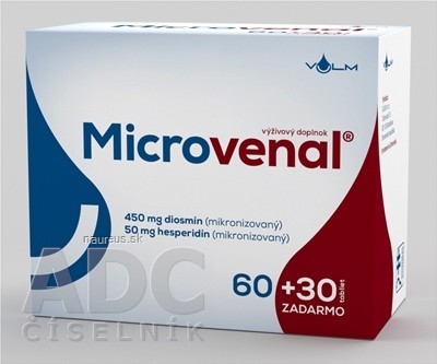 VULM s.r.o. VULM Microvenal tbl flm 60 + 30 zdarma (90 ks) 90 ks
