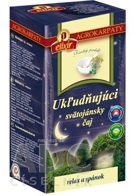 AGROKARPATY, s.r.o. Plavnica AGROKARPATY Uklidňující svatojánský čaj bylinný 20x2 g (40 g) 20 x 2 g
