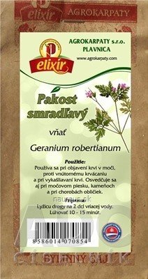 AGROKARPATY, s.r.o. Plavnica AGROKARPATY PAKOST SMRADLOVÝ nať bylinný čaj 1x30 g