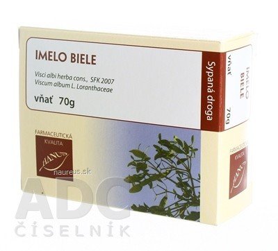 Hanus - Bylinné prípravky HANUS jmelí bílé vakuové bal. 1x70 g 70 g