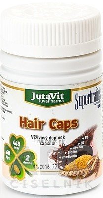 JuvaPharma Kft. JutaVit Hair Caps cps 1x60 ks