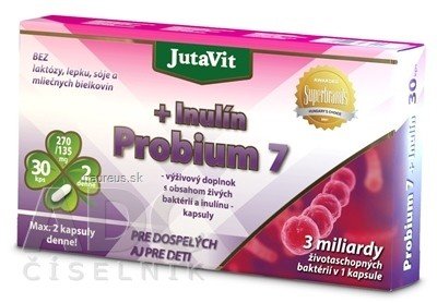 JuvaPharma Kft. JutaVit Probium 7 + Inulin cps 1x30 ks