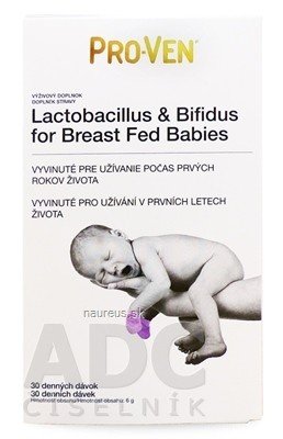 Cultech Limited PRO-VEN Lactobacillus & Bifidus plv for Breast Fed Babies (30 dávek) 1x6 g 6 g
