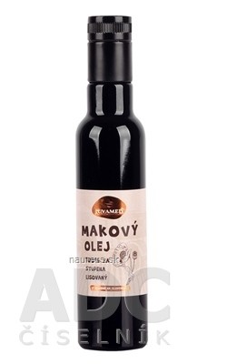 MARKOS s.r.o. JUVAMED makový olej 100% za studena lisovaný 1x250 ml 250 ml