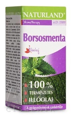 NATURELAND Egészségcentrum Zrt. NATURLAND 100% ÉTERICKÝ OLEJ MĚTA 1x10 ml
