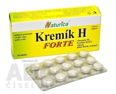 PharmTurica s.r.o. Naturica Křemík H FORTE tbl 1x30 ks 30 ks