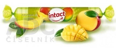 Sanotact GmbH INTACT HROZNOVÝ CUKR s vitamínem C s příchutí manga (pastilky v roli) 1x40g