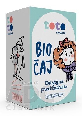 TOTO Pharma s.r.o. TOTO BIO ČAJ Dětský na nachlazení sáčky 20x2 g (40 g) 42g