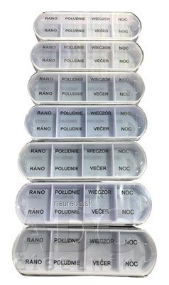 NINGBO GREETMED MEDICAL INSTRUMENTS CO., LTD DEPAN Týdenní dávkovač léků (inov.2022) 1x1 ks