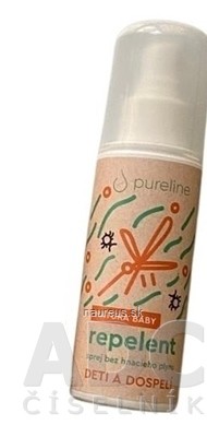 PharmaMillennium Srl Pureline repelent NATURA pro děti a dospělé 1x100 ml 100ml