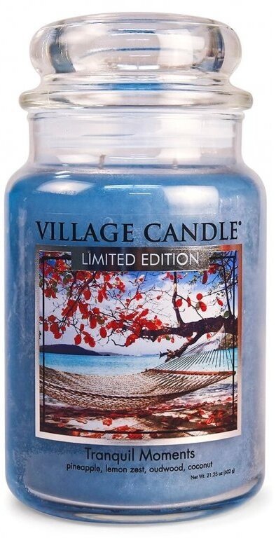 Svíčka vonná Village Candle, poklidné chvíle, velká, 600 g - 4260431