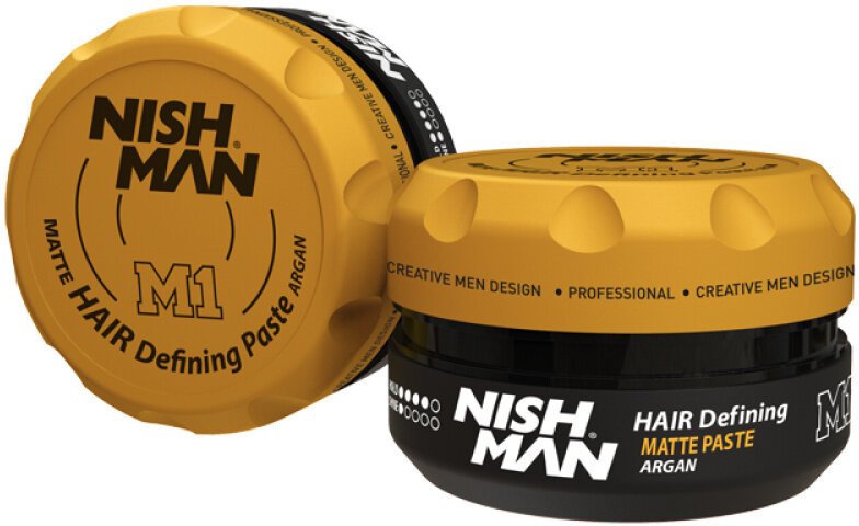 Pasta Nishman, na vlasy, Argan, matná, 100 ml - 8682035081074