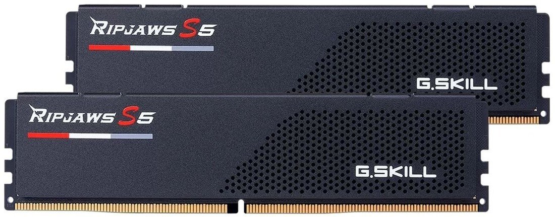 G.Skill Ripjaws S5 64GB (2x32GB) DDR5 5600 CL28, AMD EXPO, černá - F5-5600J2834F32GX2-RS5K