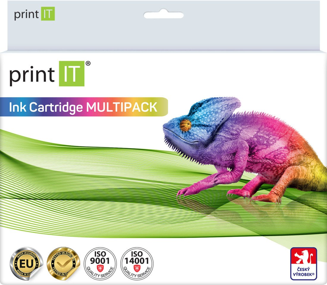 PRINT IT alternativní HP sada 56 BK + 57 Color - PI-955