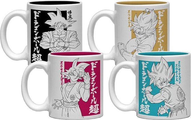 Hrnek Dragon Ball - Goku Espresso Sada - 4 ks - 5028486425600