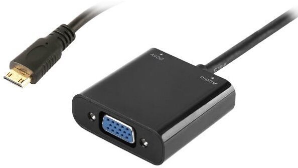 UNIBOS Redukce MiniHDMI (M) -> VGA (F) - UNHV-104