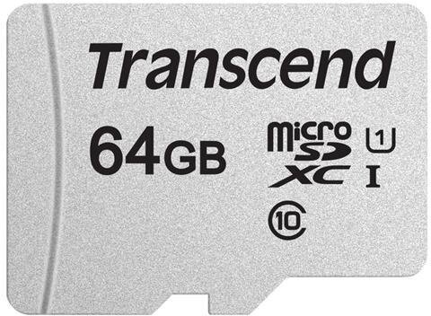 Transcend Micro SDXC 64GB 300S UHS-I U1 - TS64GUSD300S