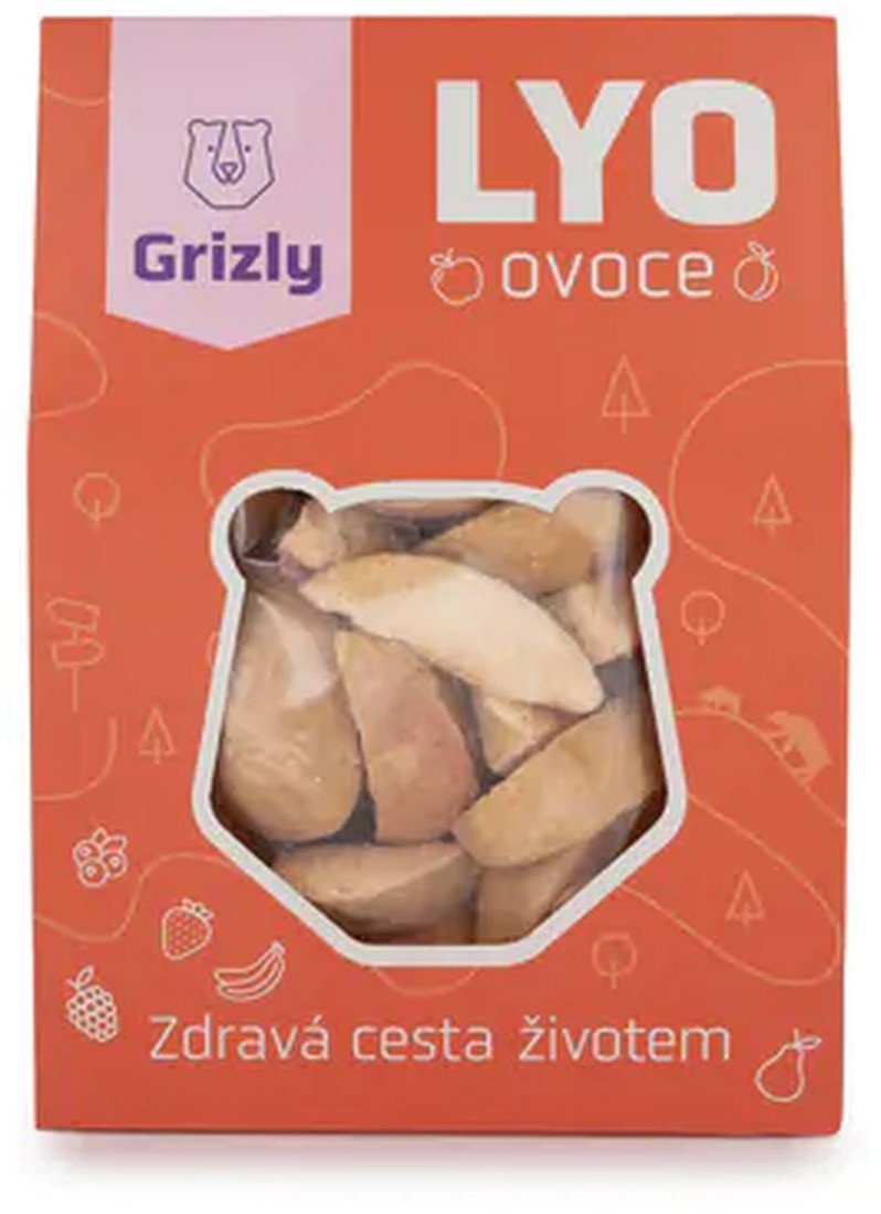 GRIZLY sušené ovoce - meruňky, lyofilizované, 35g - Gmel35