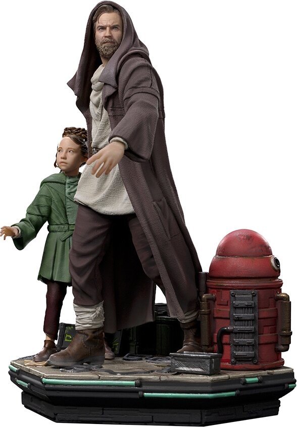 Figurka Iron Studios Star Wars - Obi-Wan and Young Leia Deluxe Art Scale 1/10 - 105991