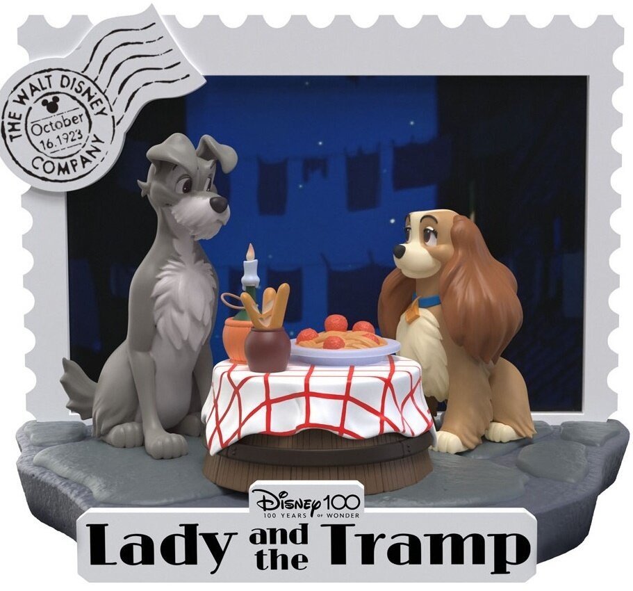 Figurka Disney - Lady a Tramp Diorama - 04711203453949