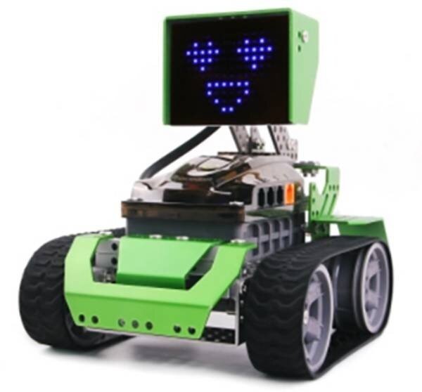 Robobloq QOOPERS Arduino programovatelný tank s displejem a čidly - 10110102