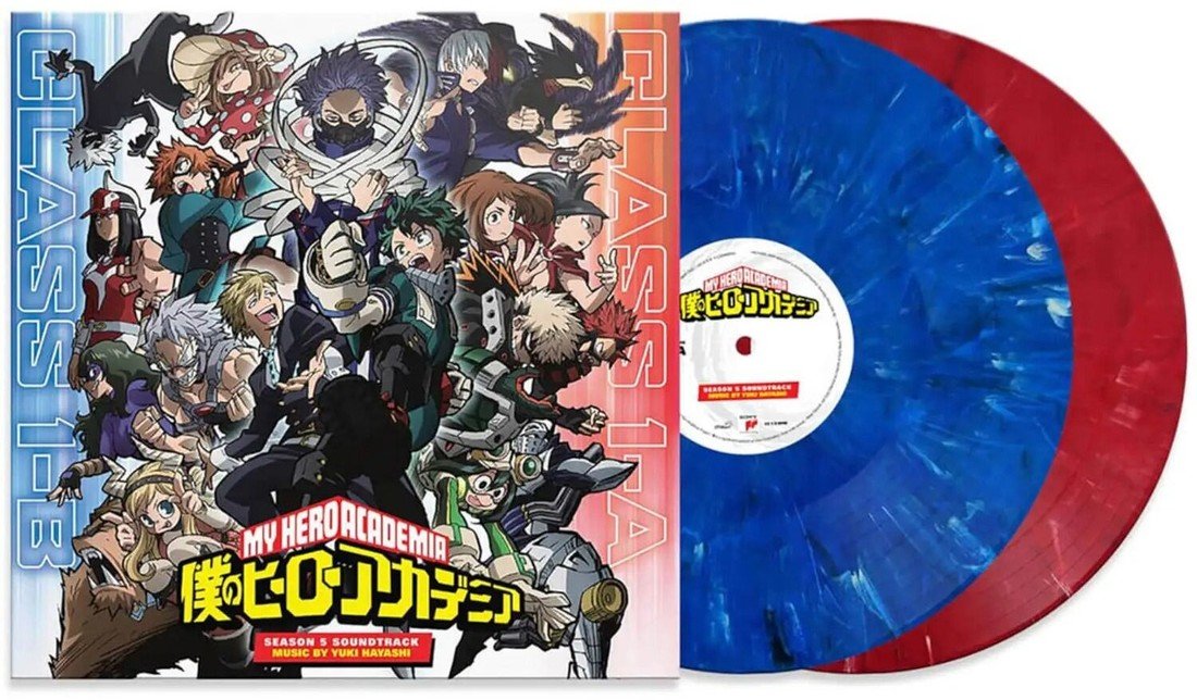 Oficiální soundtrack My Hero Academia - Season 5 na 2x LP - 0194398892511