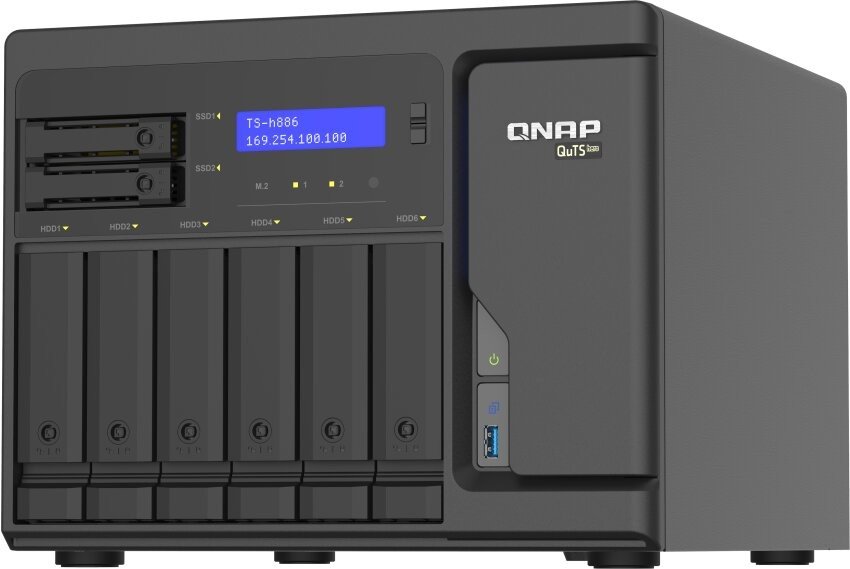 QNAP TS-h886-D1602-8G - TS-h886-D1602-8G