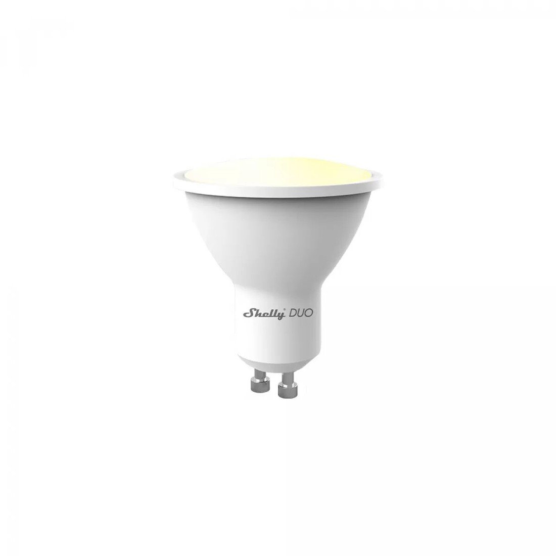Shelly DUO, stmívatelná žárovka 475 lm, závit GU10, nastavitelná teplota bílé, WiFi - SHELLY-DUO-G10