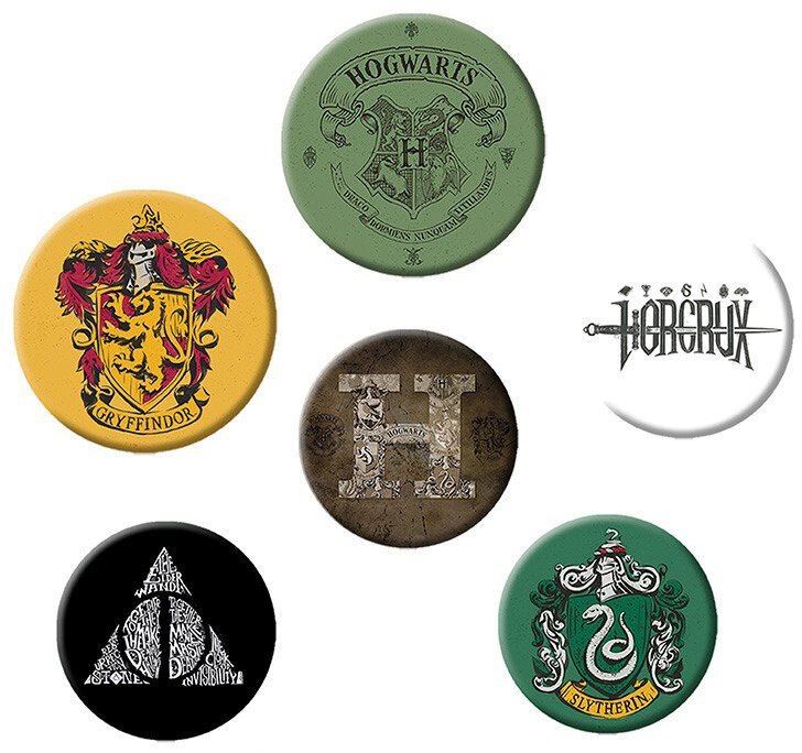Odznaky Harry Potter - mix - BP0663