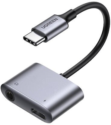 UGREEN adaptér USB-C - jack + napájení - 60164