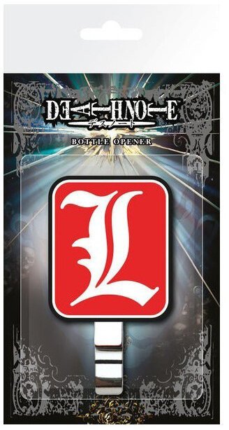 Otvírák Death Note - L Logo - 5028486341641