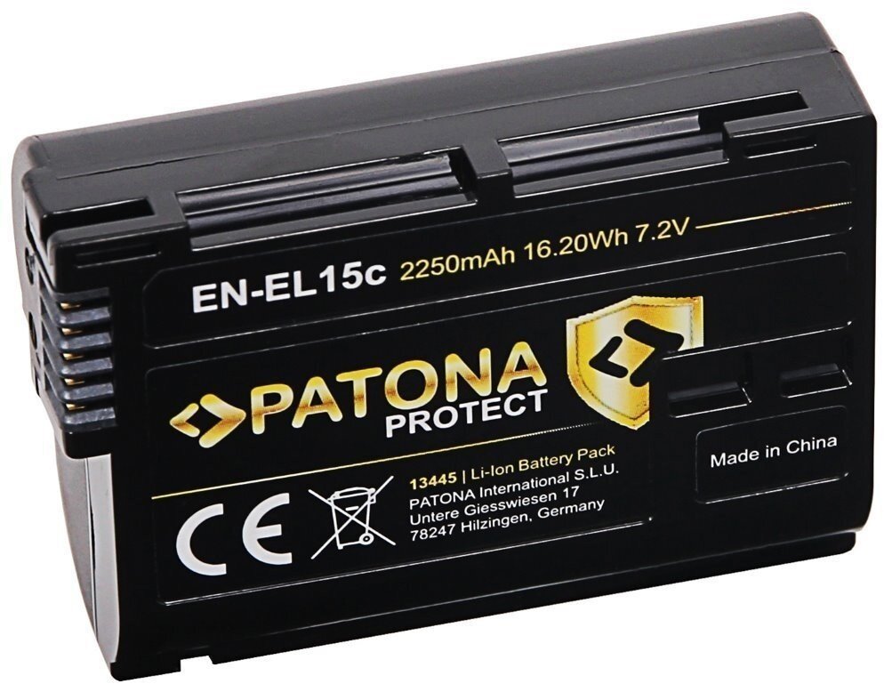 PATONA baterie pro Nikon EN-EL15C 2250mAh Li-Ion Protect - PT13445