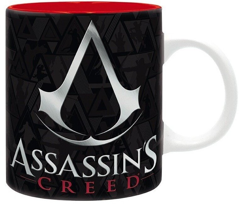 Hrnek Assassin's Creed - Crest Black & Red - ABYMUGA204