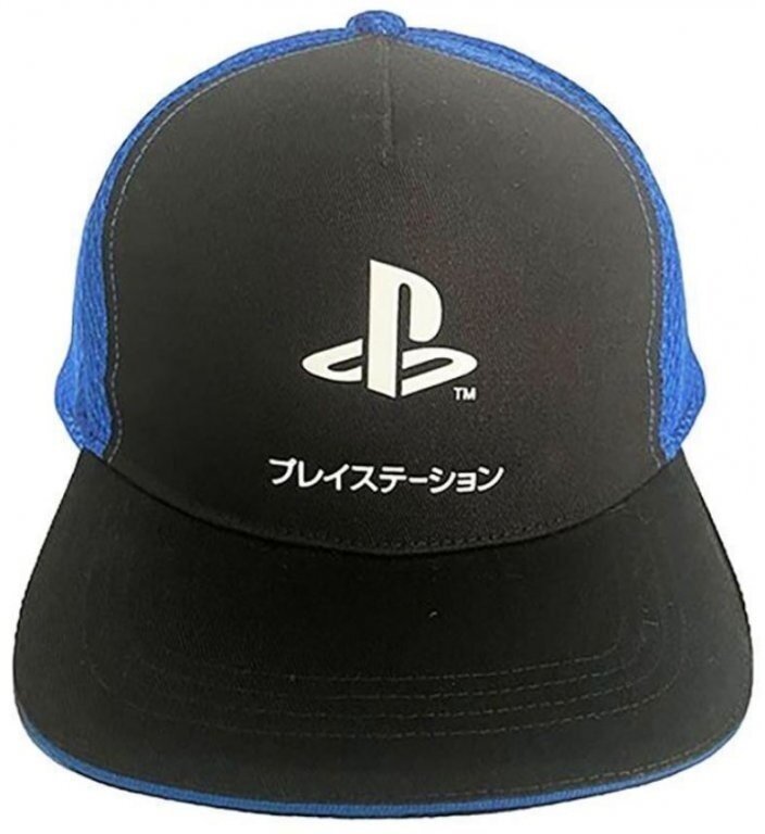 Kšiltovka PlayStation Katakana Logo, snapback, nastavitelná - PSX01705KSBOS