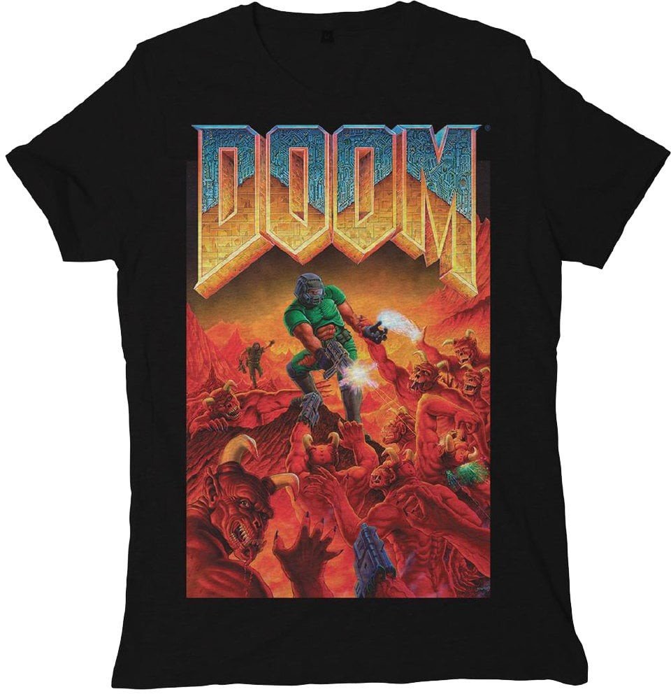 Tričko Doom - Cover (L) - 8718526525199