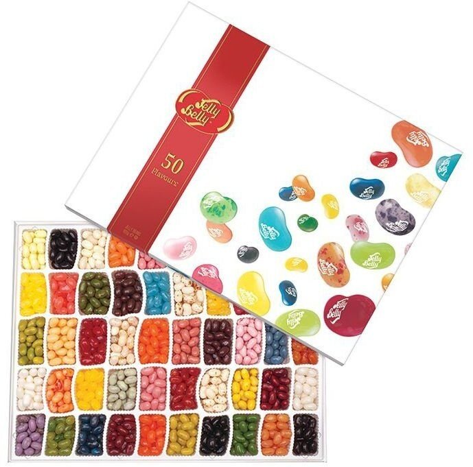 Jelly Belly 50 Chutí 600g Gift Box - 023056