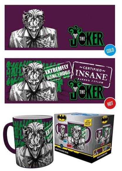 Hrnek DC Comics - Joker (měnící se) - 05028486416790