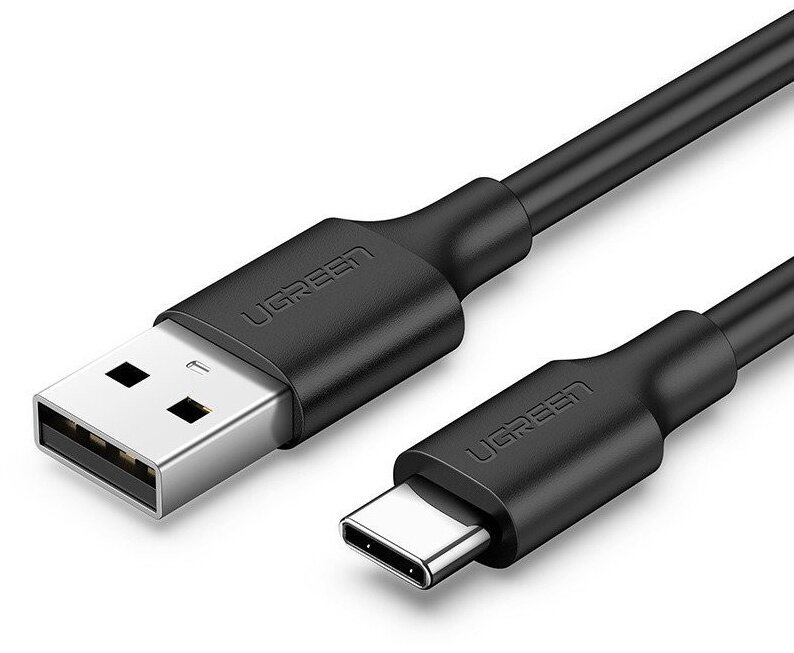 UGREEN kabel USB-A - USB-C, 3m, černá - 60826