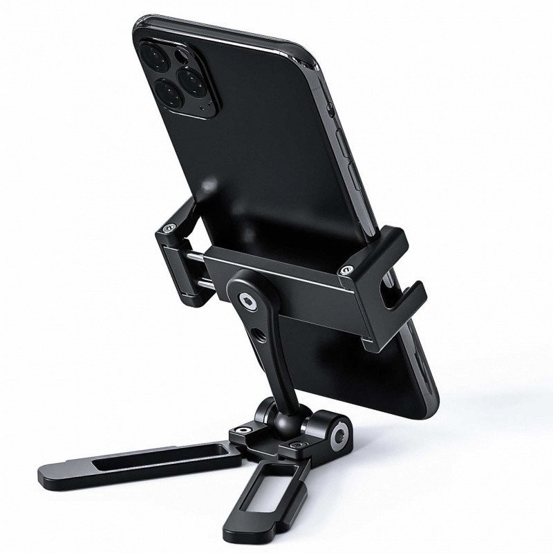 LEOFOTO PS-3B černá svorka na telefon se stojánkem