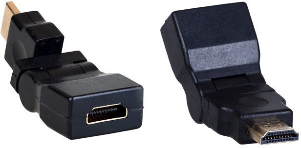 AQ Adaptér HDMI 360° flexibilní přechodka - xkv102