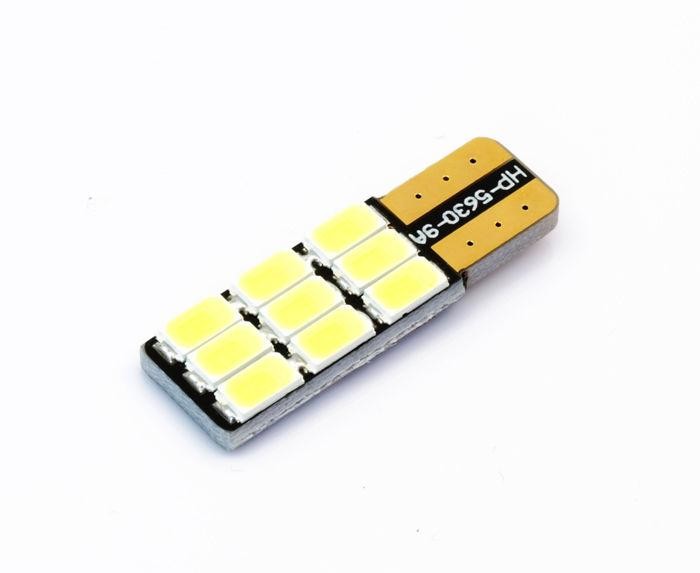 Interlook LED auto žárovka LED W5W T10 9 SMD 5630 CAN BUS